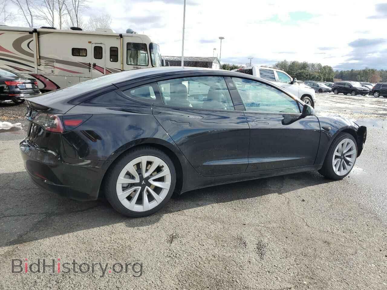2022 TESLA MODEL 3 - VIN: 5YJ3E1EA3NF187720 - Фото 3