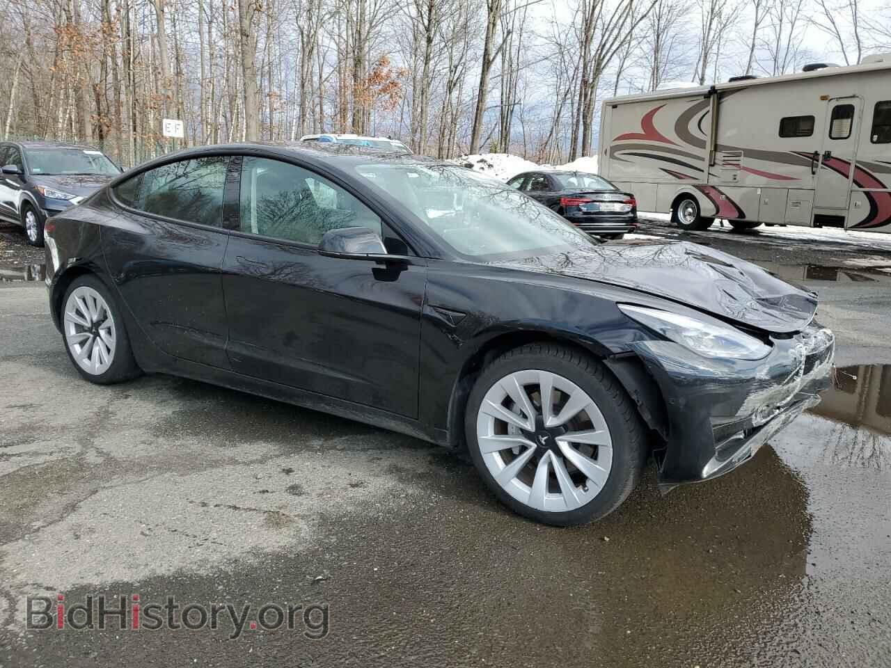 2022 TESLA MODEL 3 - VIN: 5YJ3E1EA3NF187720 - Фото 4