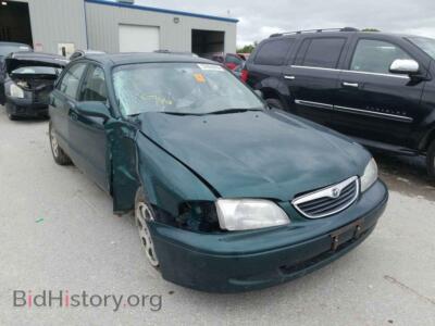 1999 Mazda 626 626 ES, green — VIN 1YVGF22C8X5891288, Copart