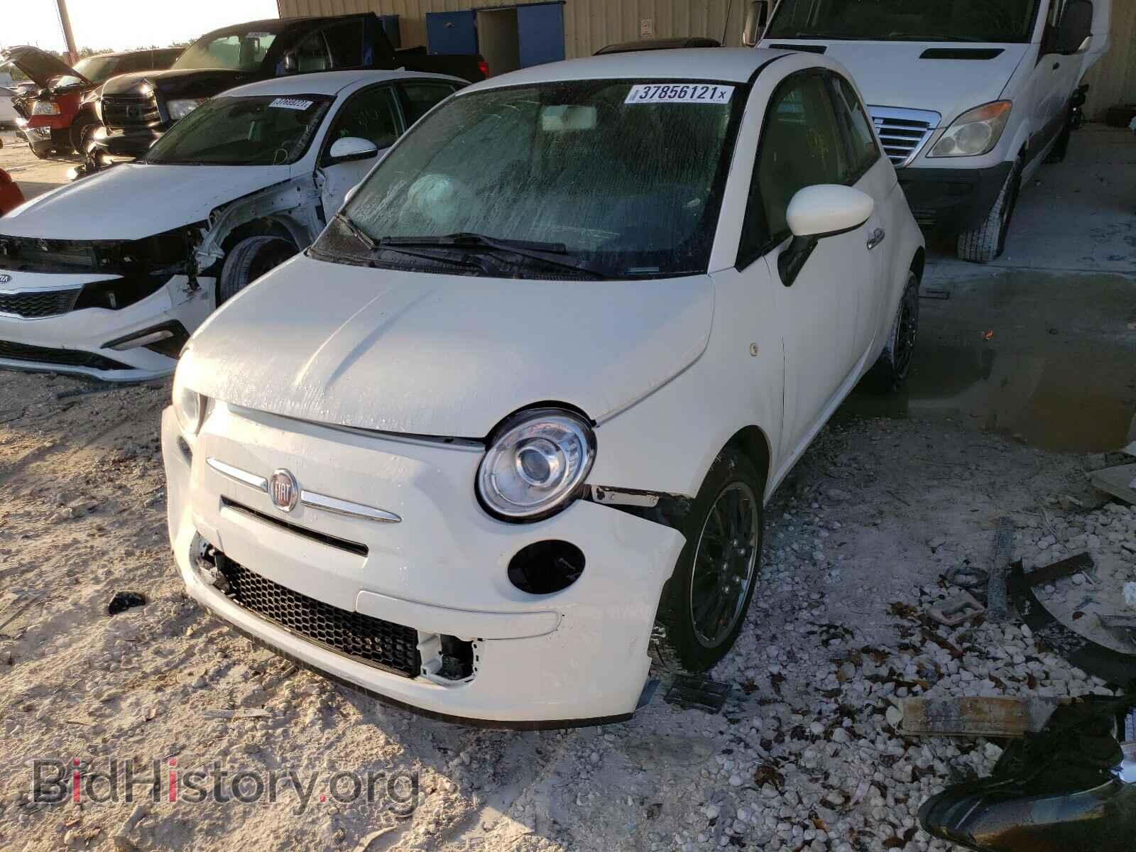 2013 FIAT 500 - VIN: 3C3CFFAR3DT571670 - Фото 2
