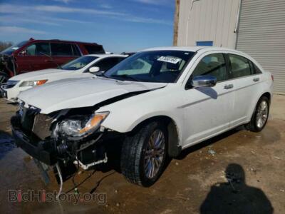 2011 Chrysler 200 Limited, white — VIN 1C3BC2FB4BN571327, Copart