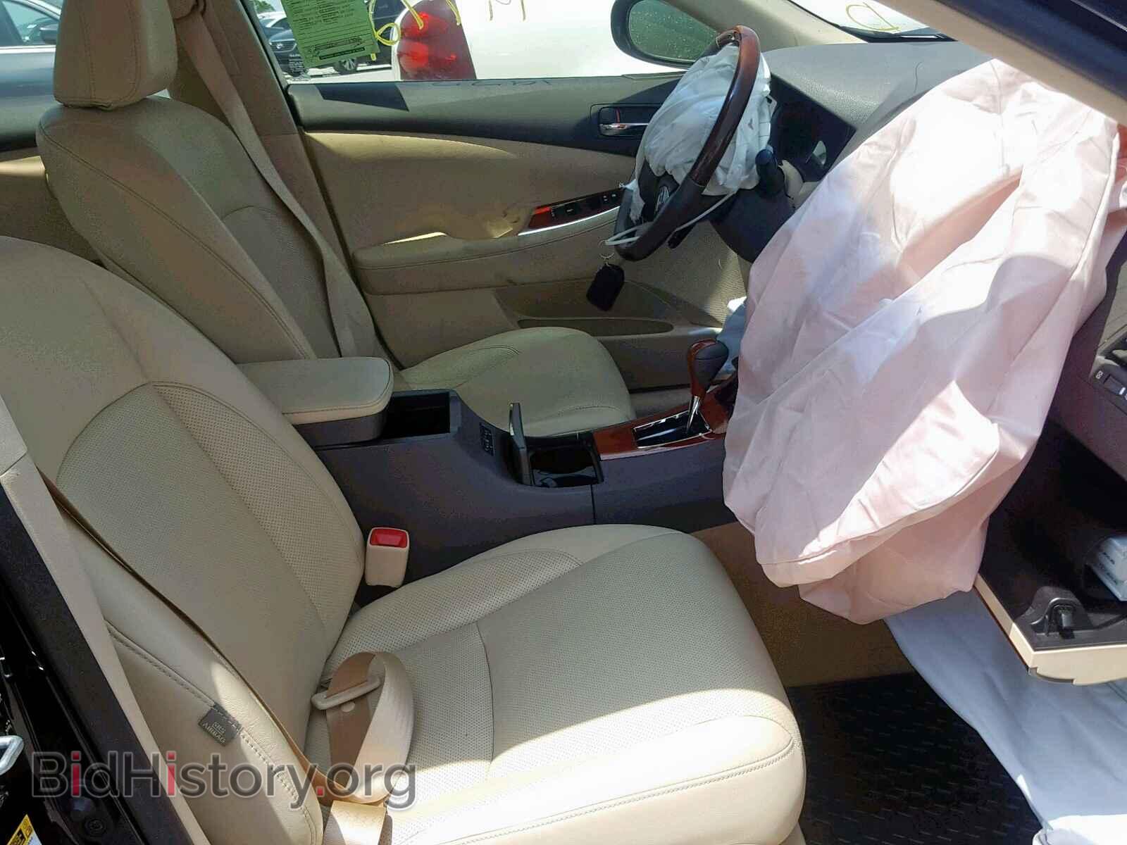 2012 LEXUS ES350 - VIN: JTHBK1EG0C2511293 - Фото 5