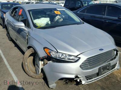 2016 Ford FUSION SE, серебристый — VIN 3FA6P0H75GR106547, Copart