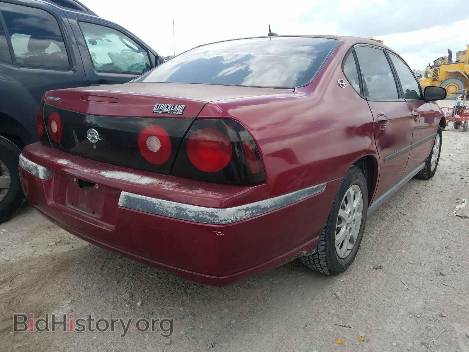 2005 CHEVROLET IMPALA - VIN: 2G1WF52E159243675 - Фото 4
