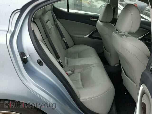 2006 LEXUS IS350 - VIN: JTHBE262965009028 - Фото 6