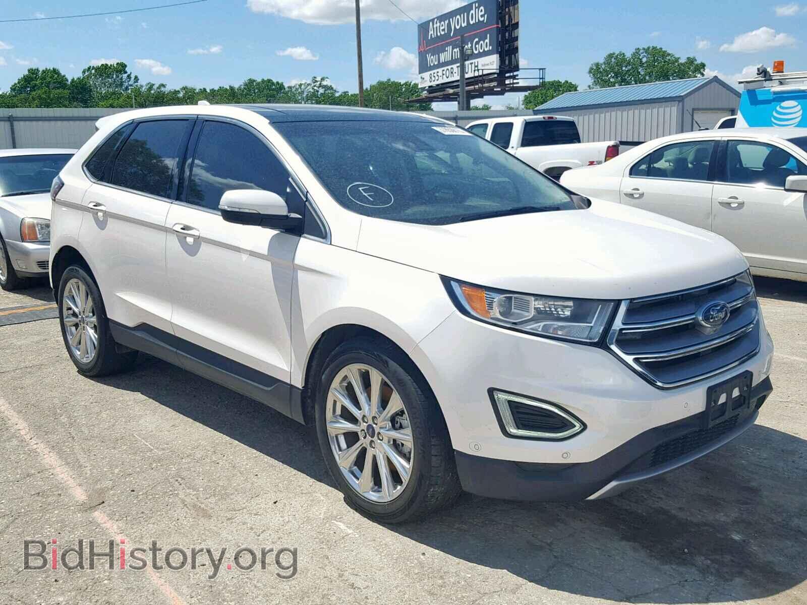 Фотография 2FMPK3K85HBB79185 - FORD EDGE TITAN 2017