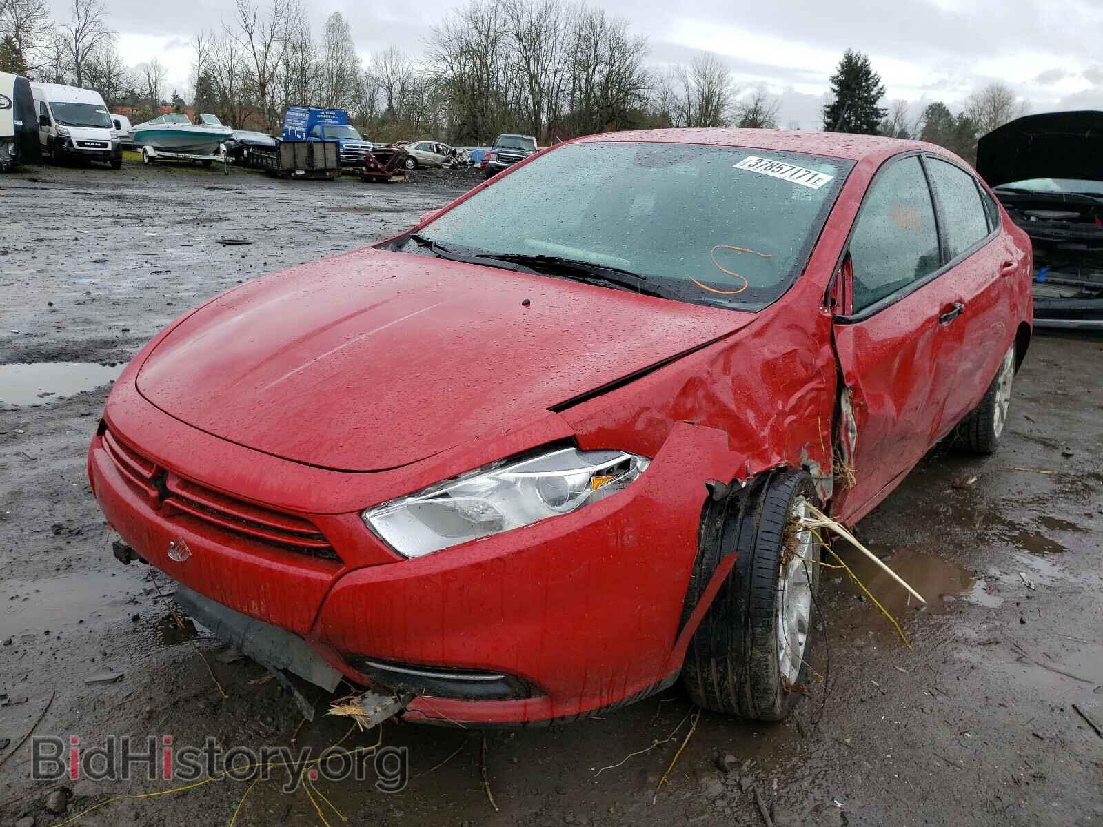 2013 DODGE DART - VIN: 1C3CDFBA5DD267776 - Фото 2