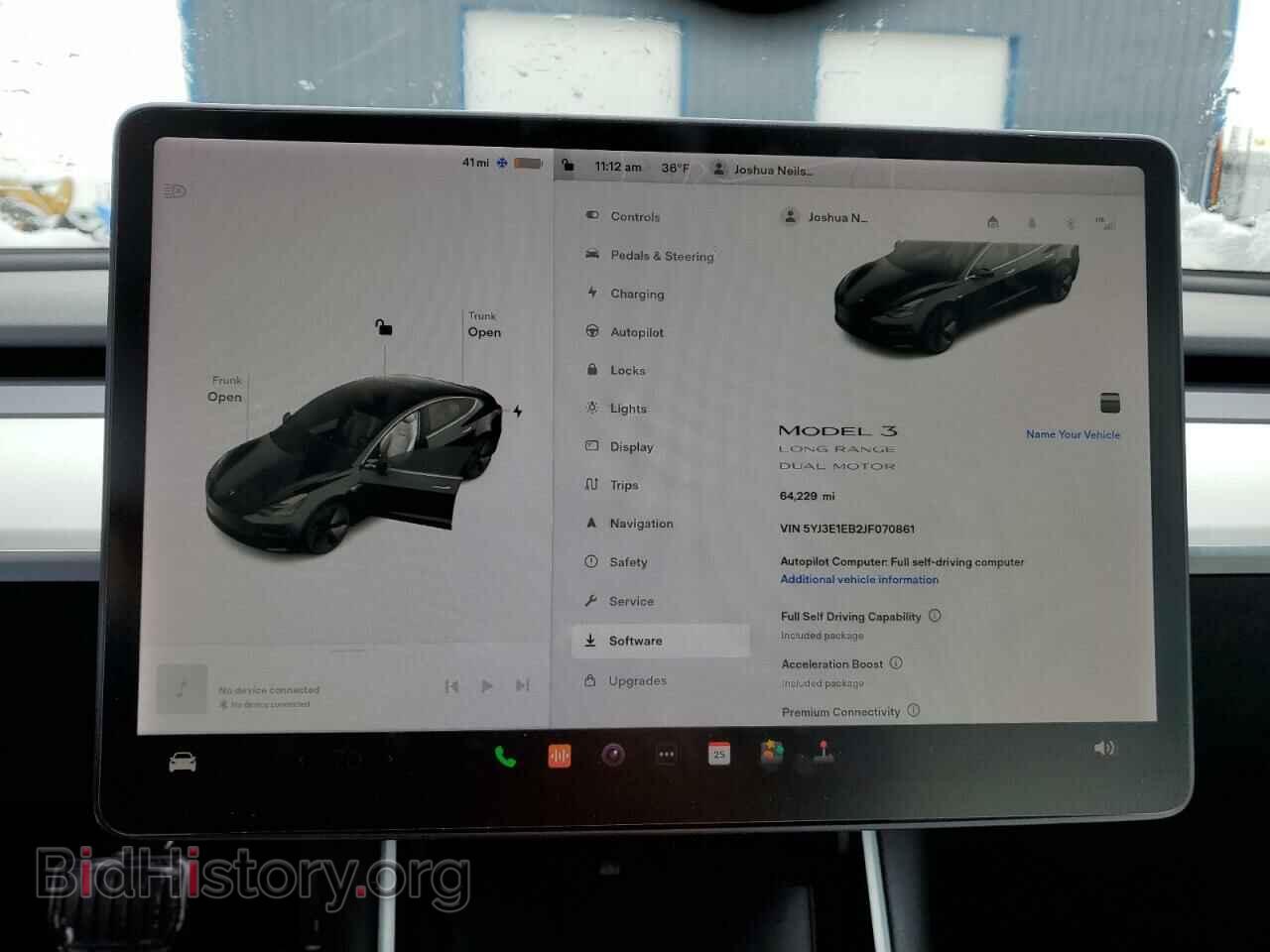 2018 TESLA MODEL 3 - VIN: 5YJ3E1EB2JF070861 - Photo 9