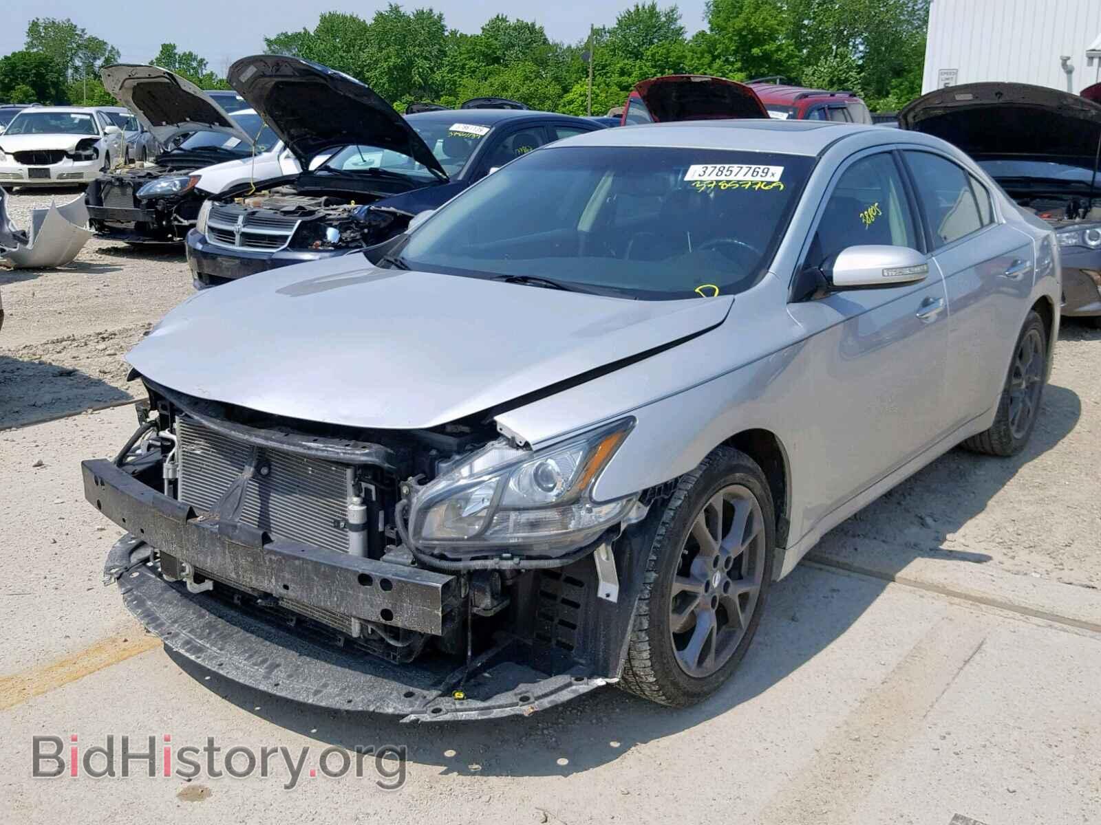 2014 NISSAN MAXIMA S - VIN: 1N4AA5AP3EC481741 - Фото 2