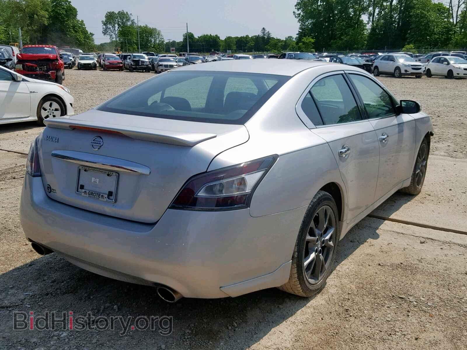 2014 NISSAN MAXIMA S - VIN: 1N4AA5AP3EC481741 - Фото 4