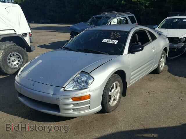 2002 MITSUBISHI ECLIPSE - VIN: 4A3AC34G92E077702 - Фото 2