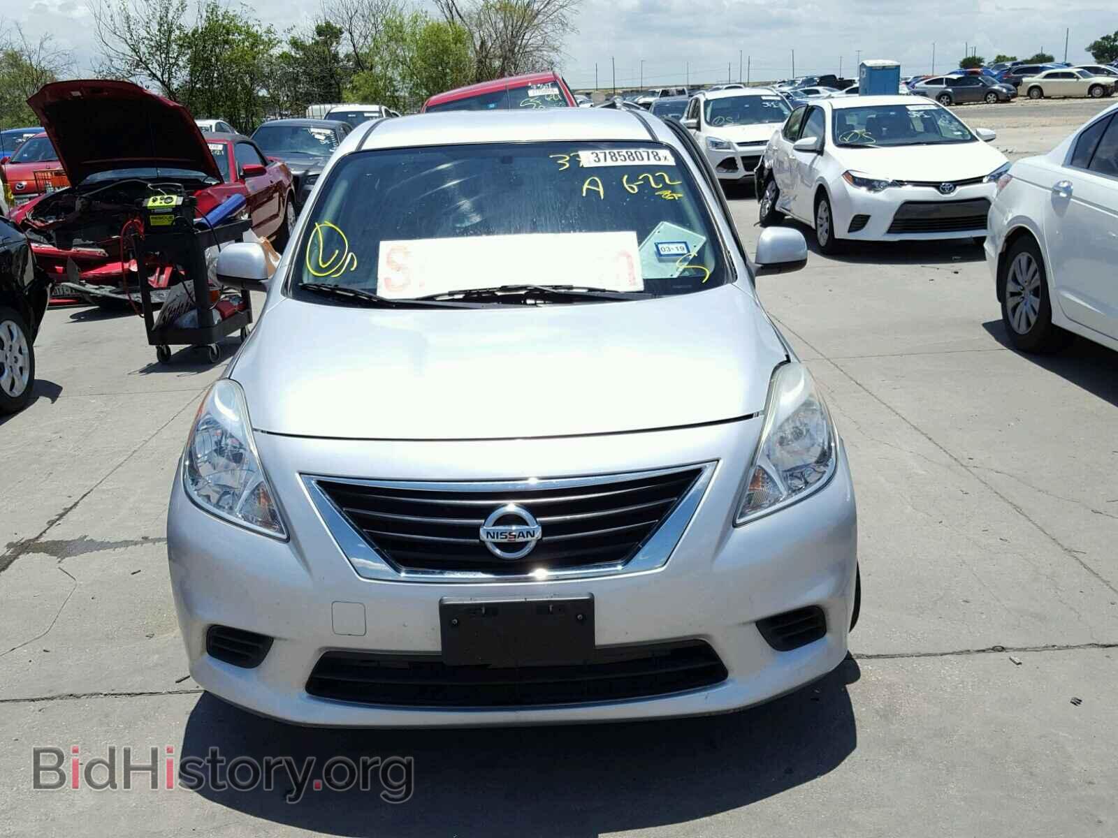 2012 NISSAN VERSA - VIN: 3N1CN7AP6CL844573 - Фото 9