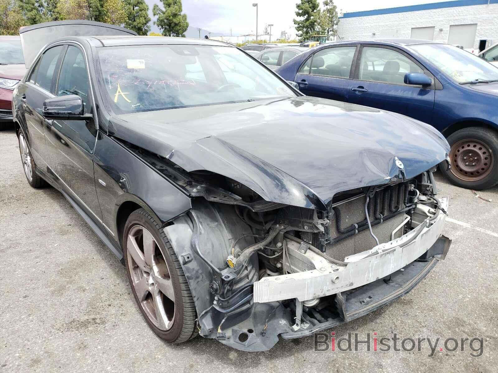 Photo WDDHF5KB1CA626965 - MERCEDES-BENZ E CLASS 2012