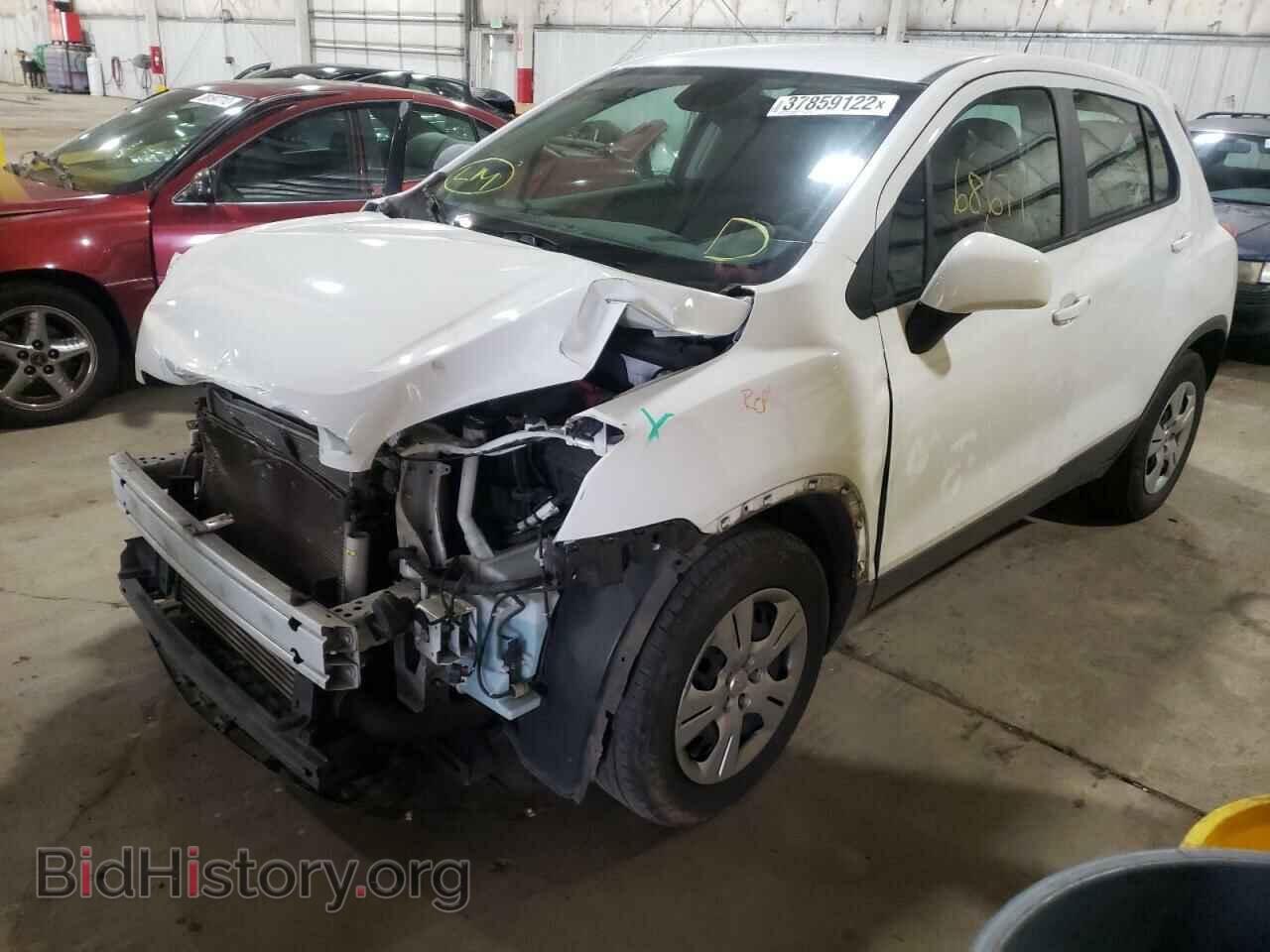 2016 CHEVROLET TRAX - VIN: 3GNCJKSB4GL267571 - Фото 2