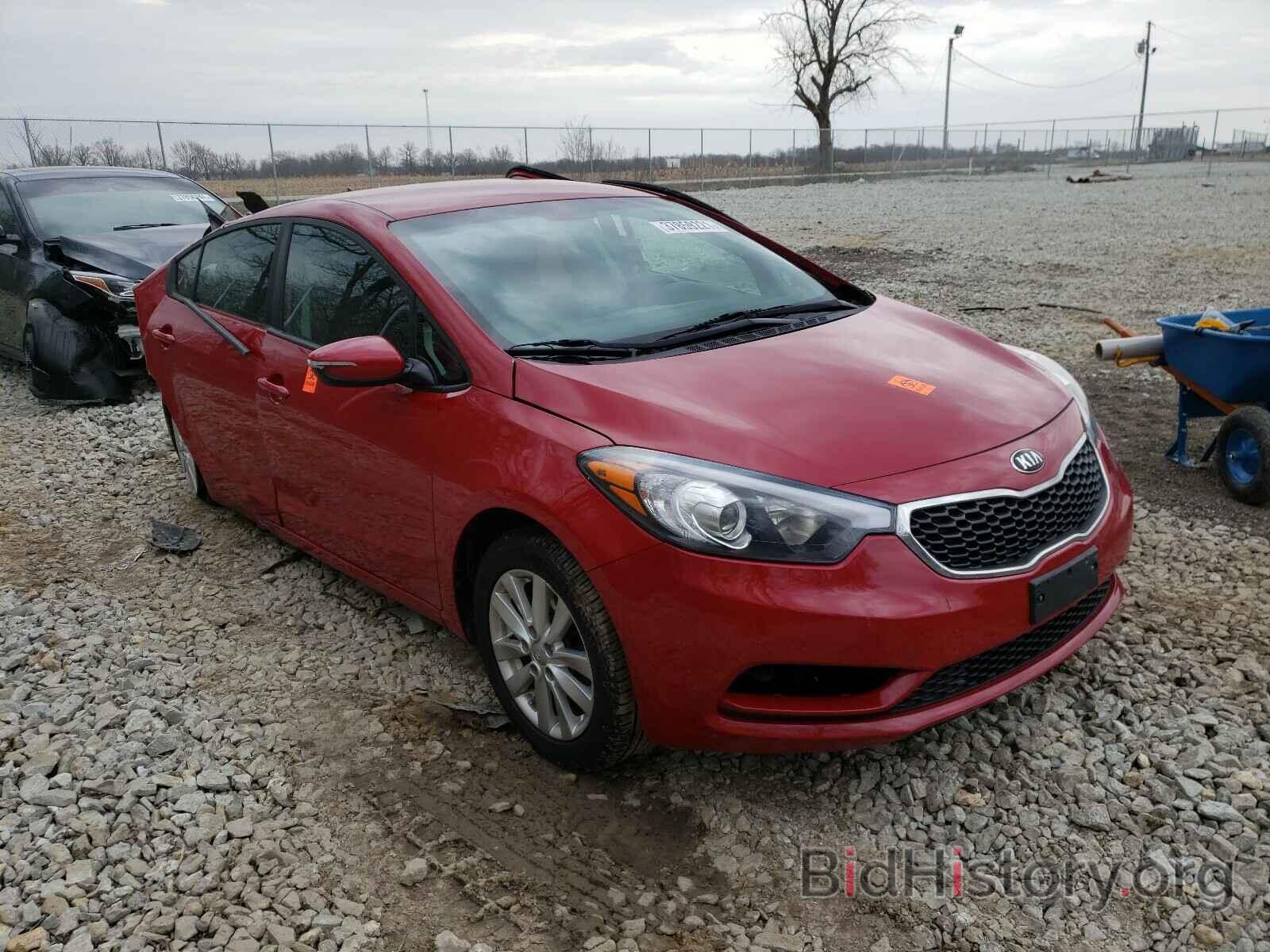 Photo KNAFX4A63G5581276 - KIA FORTE 2016