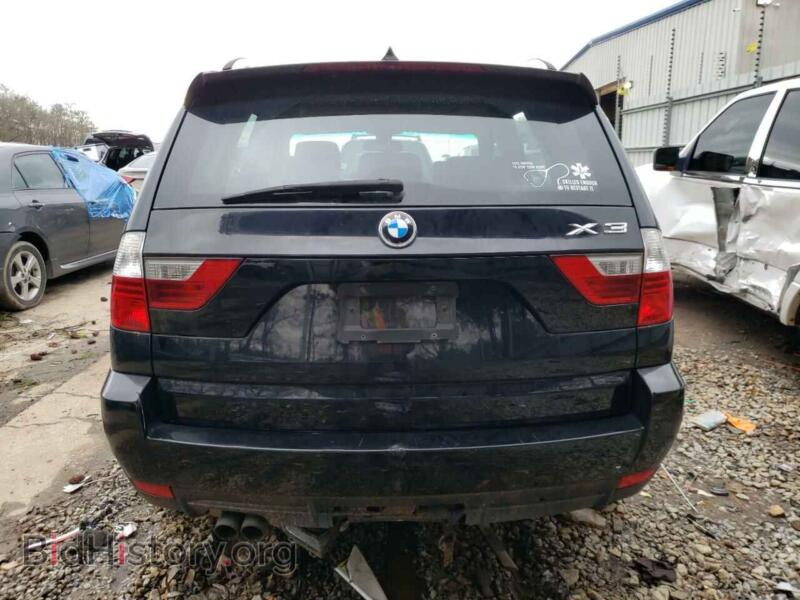 2007 BMW X3 (VIN WBXPC93407WF17577) — photo 6 of 13