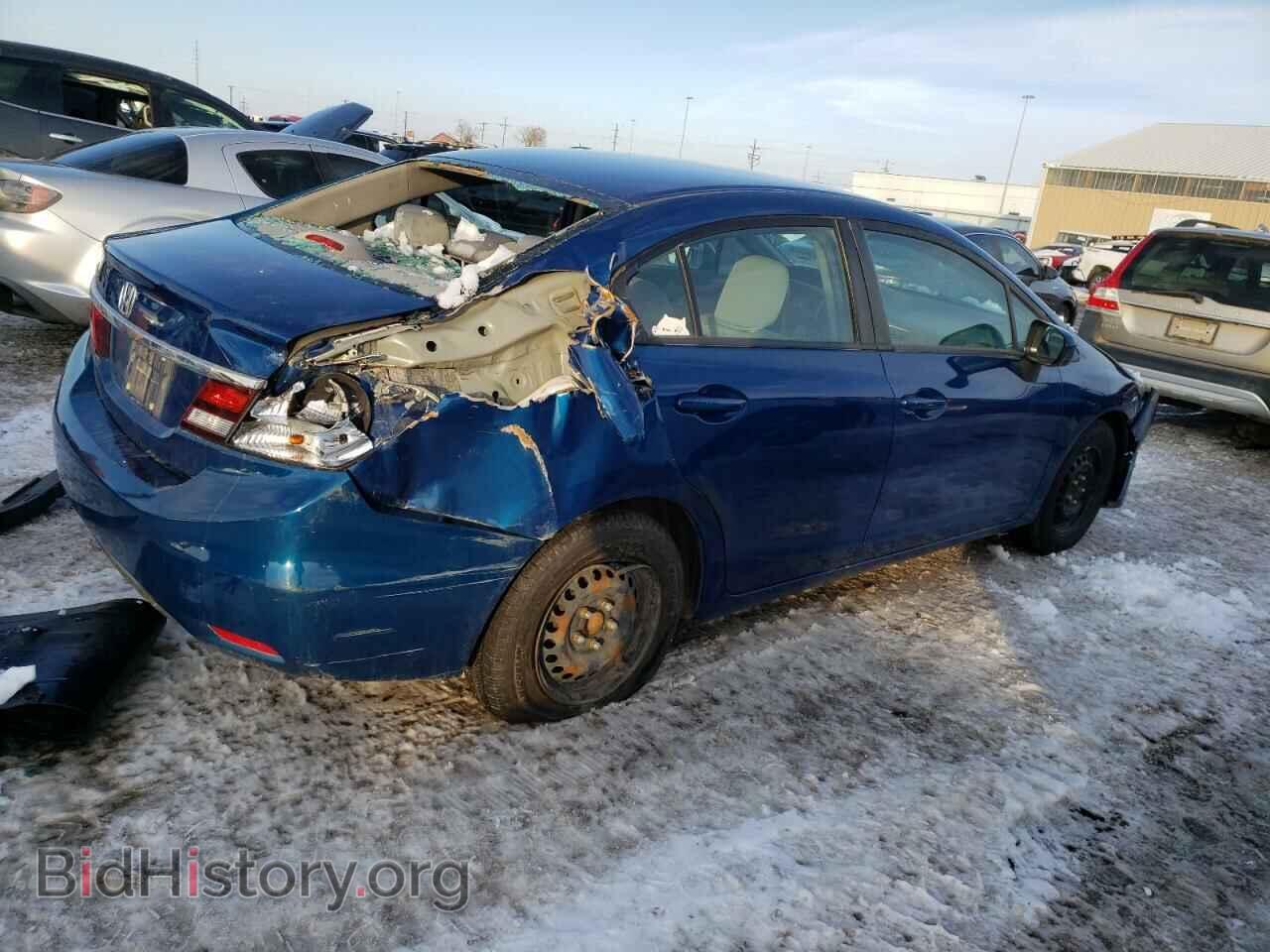 2014 HONDA CIVIC - VIN: 19XFB2F51EE070219 - Фото 3