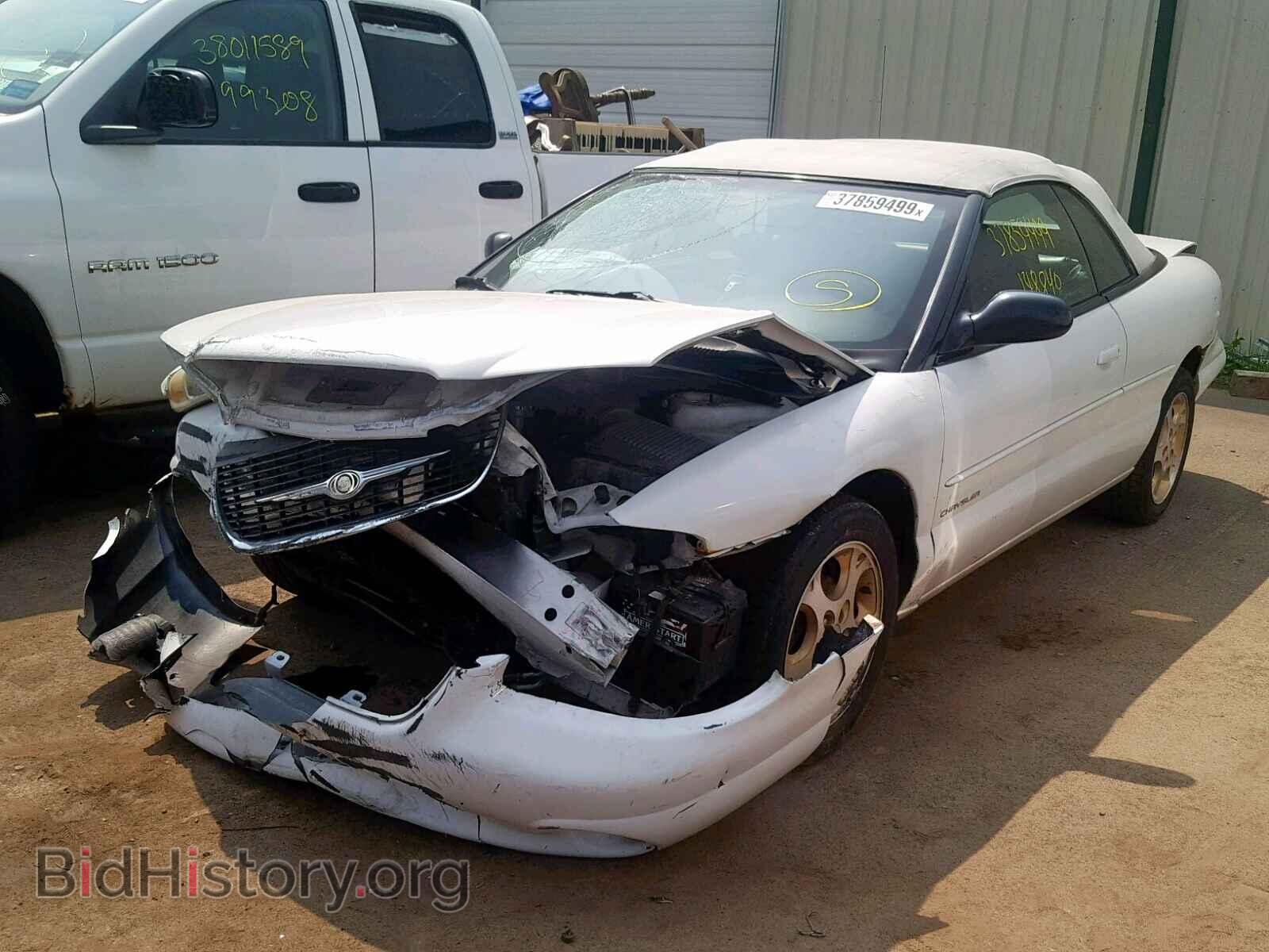 1999 CHRYSLER SEBRING - VIN: 3C3EL55H6XT595379 - Фото 2
