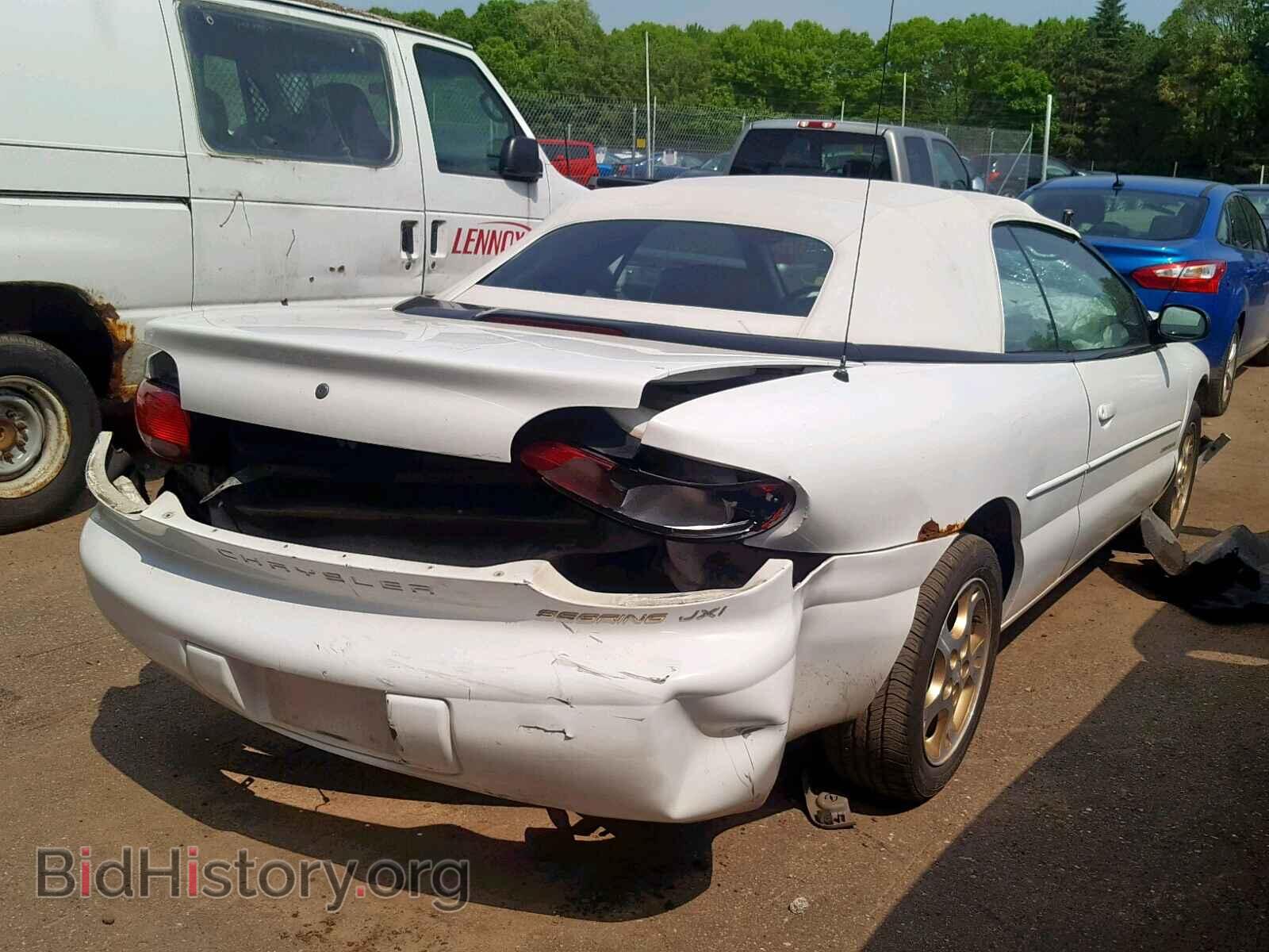 1999 CHRYSLER SEBRING - VIN: 3C3EL55H6XT595379 - Фото 4