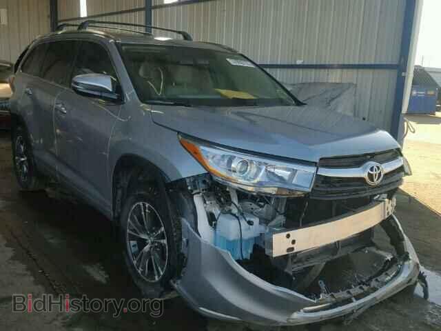 Photo 5TDJKRFH4GS292503 - TOYOTA HIGHLANDER 2016