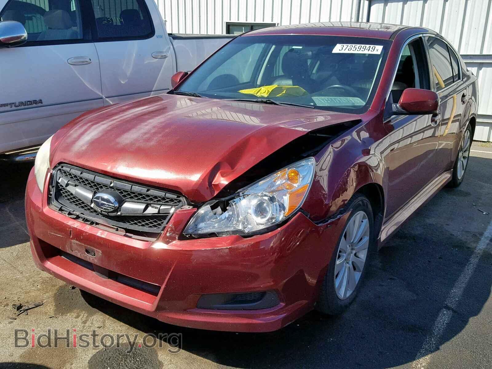 2011 SUBARU LEGACY - VIN: 4S3BMDG67B2216062 - Фото 2