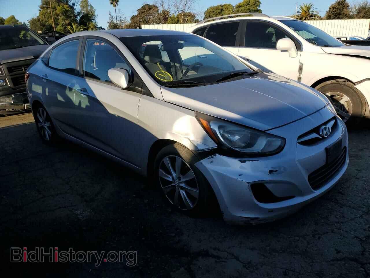 2012 HYUNDAI ACCENT - VIN: KMHCU4AE9CU106751 - Фото 4