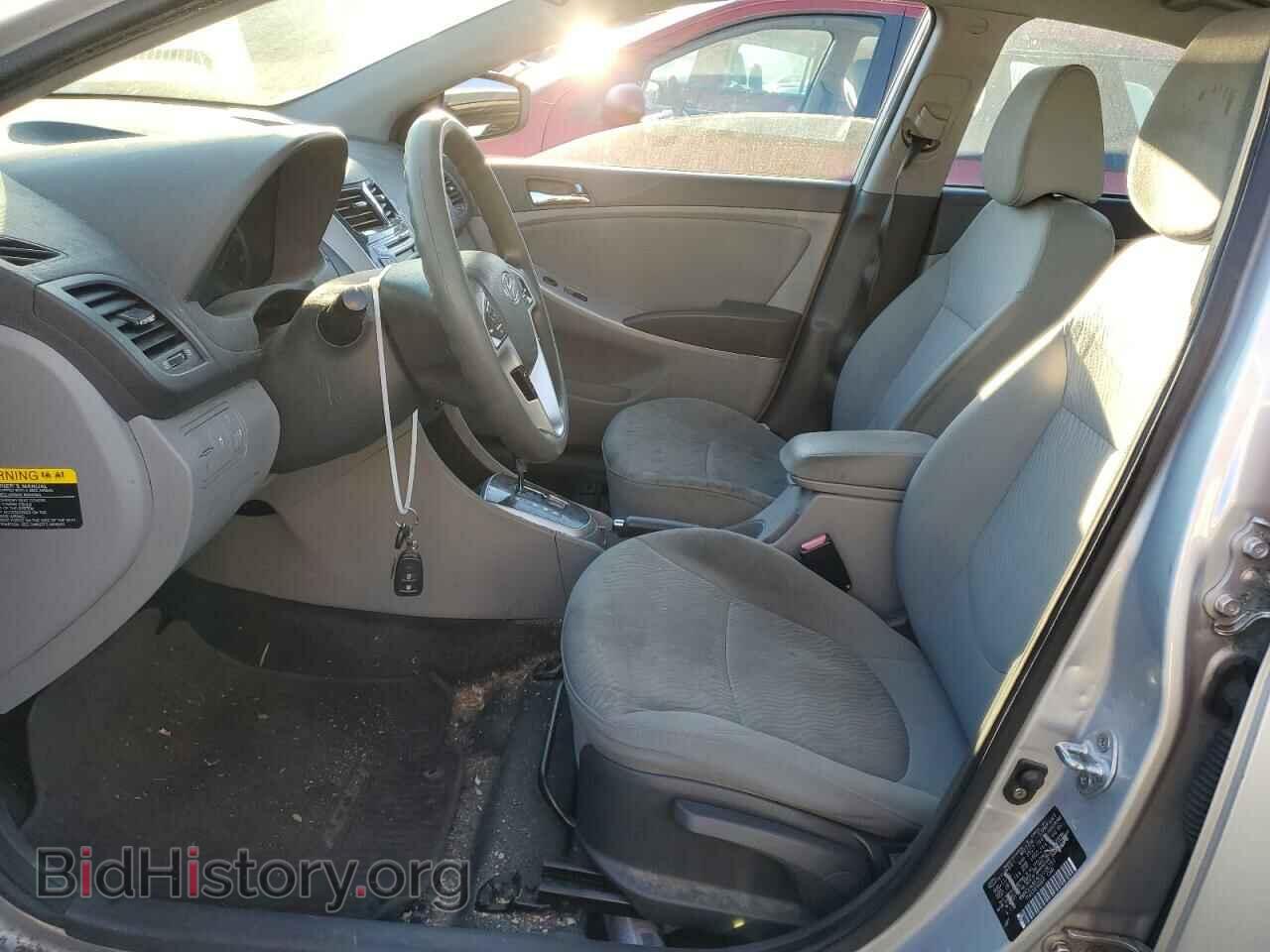 2012 HYUNDAI ACCENT - VIN: KMHCU4AE9CU106751 - Фото 7