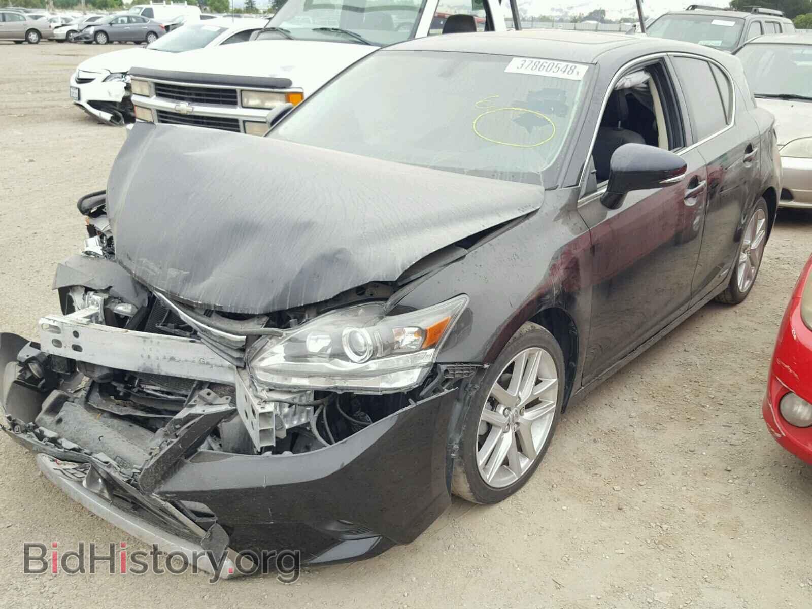 2014 LEXUS CT 200 - VIN: JTHKD5BH4E2186004 - Фото 2