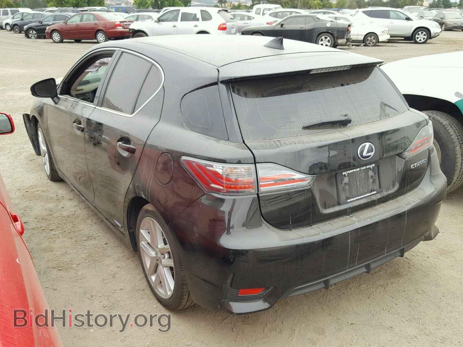 2014 LEXUS CT 200 - VIN: JTHKD5BH4E2186004 - Фото 3