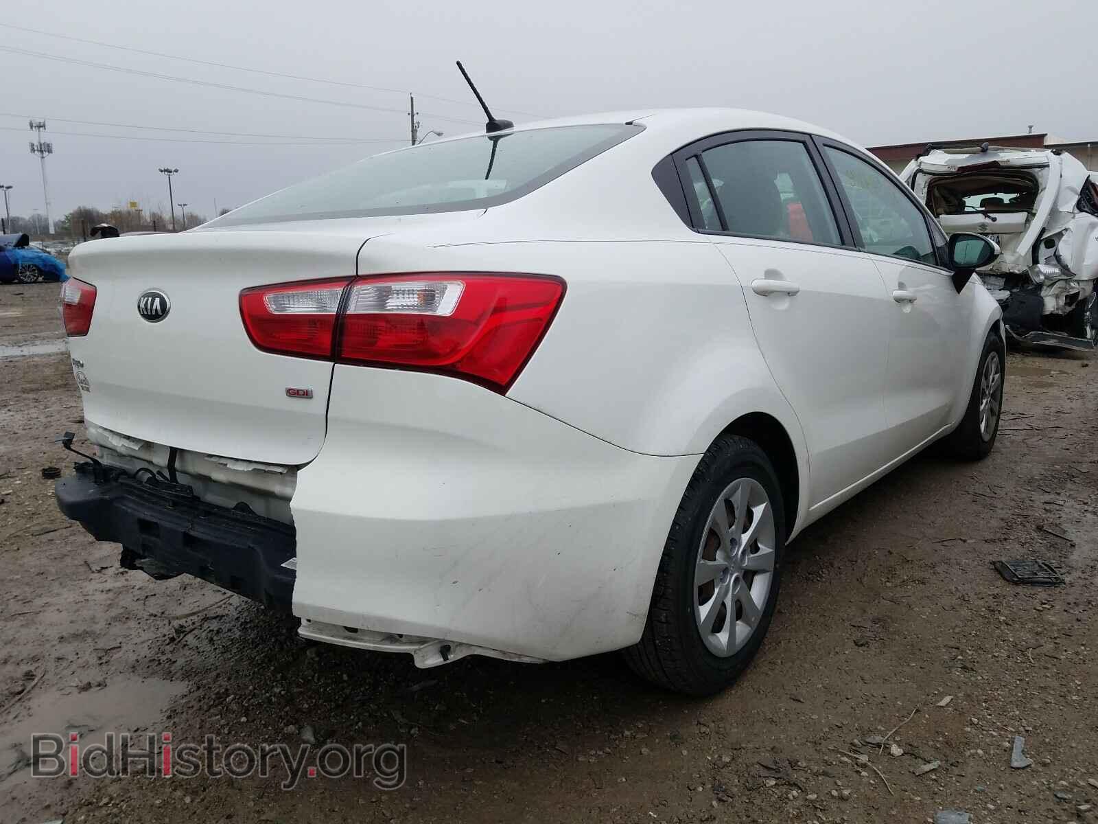 2016 KIA RIO - VIN: KNADM4A37G6569857 - Фото 4