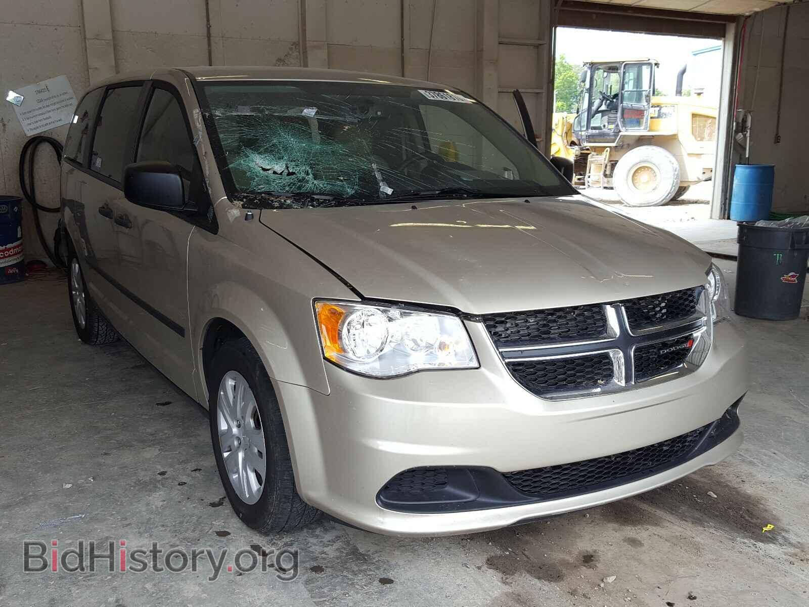 Фотография 2C4RDGBG6FR530020 - DODGE CARAVAN 2015
