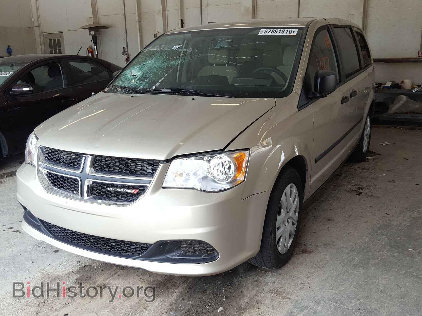 2015 DODGE CARAVAN - VIN: 2C4RDGBG6FR530020 - Фото 2