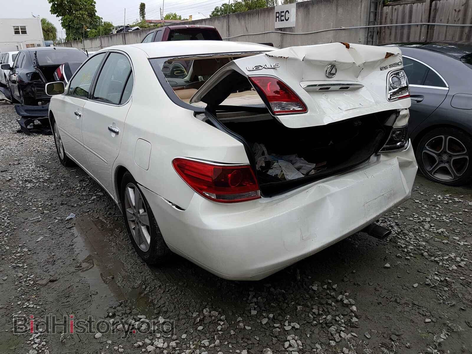 2005 LEXUS ES330 - VIN: JTHBA30G155141107 - Фото 3