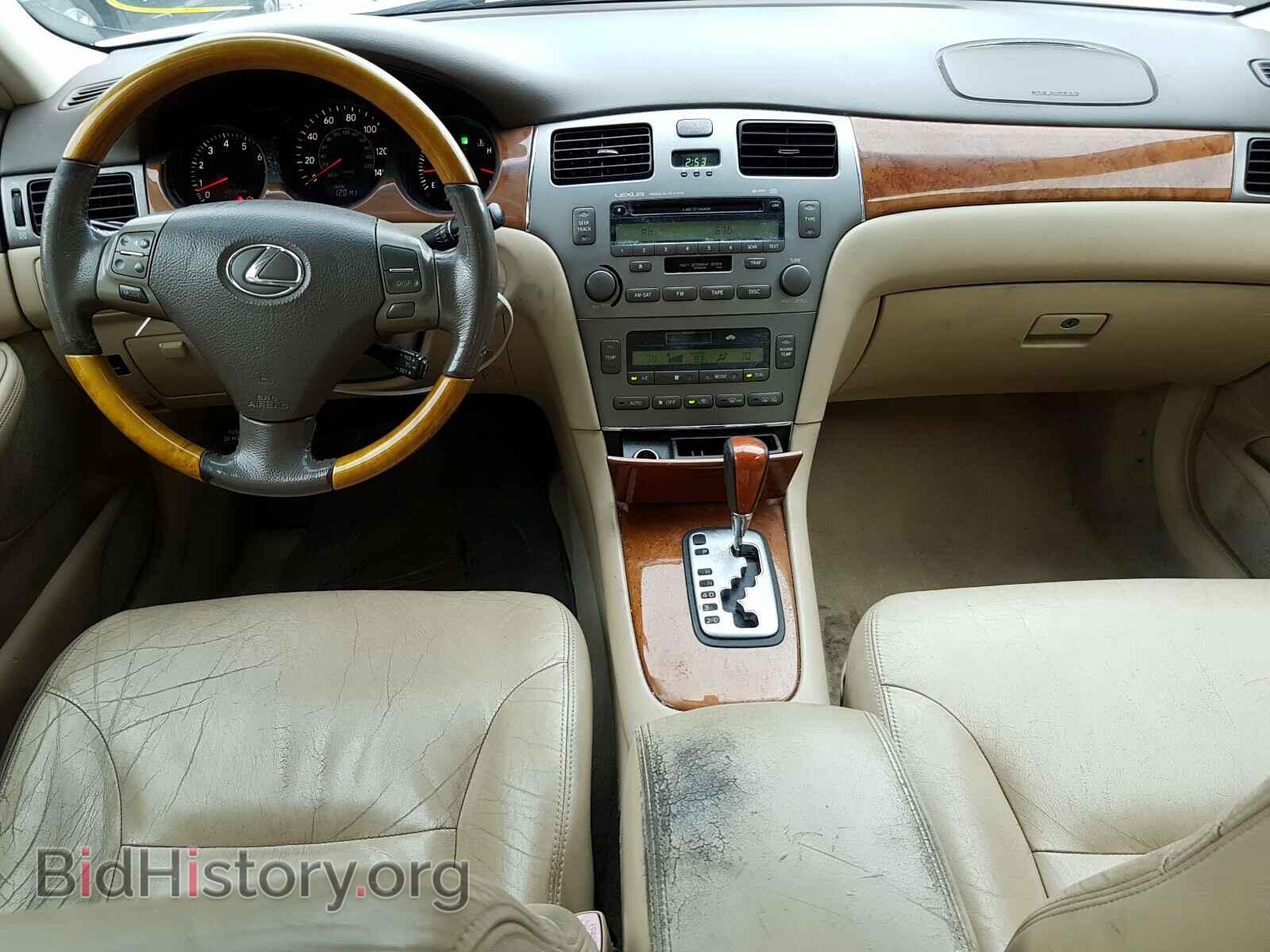 2005 LEXUS ES330 - VIN: JTHBA30G155141107 - Фото 9