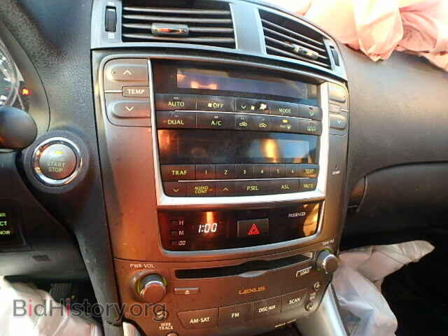 2007 LEXUS IS250 - VIN: JTHBK262875029748 - Фото 9