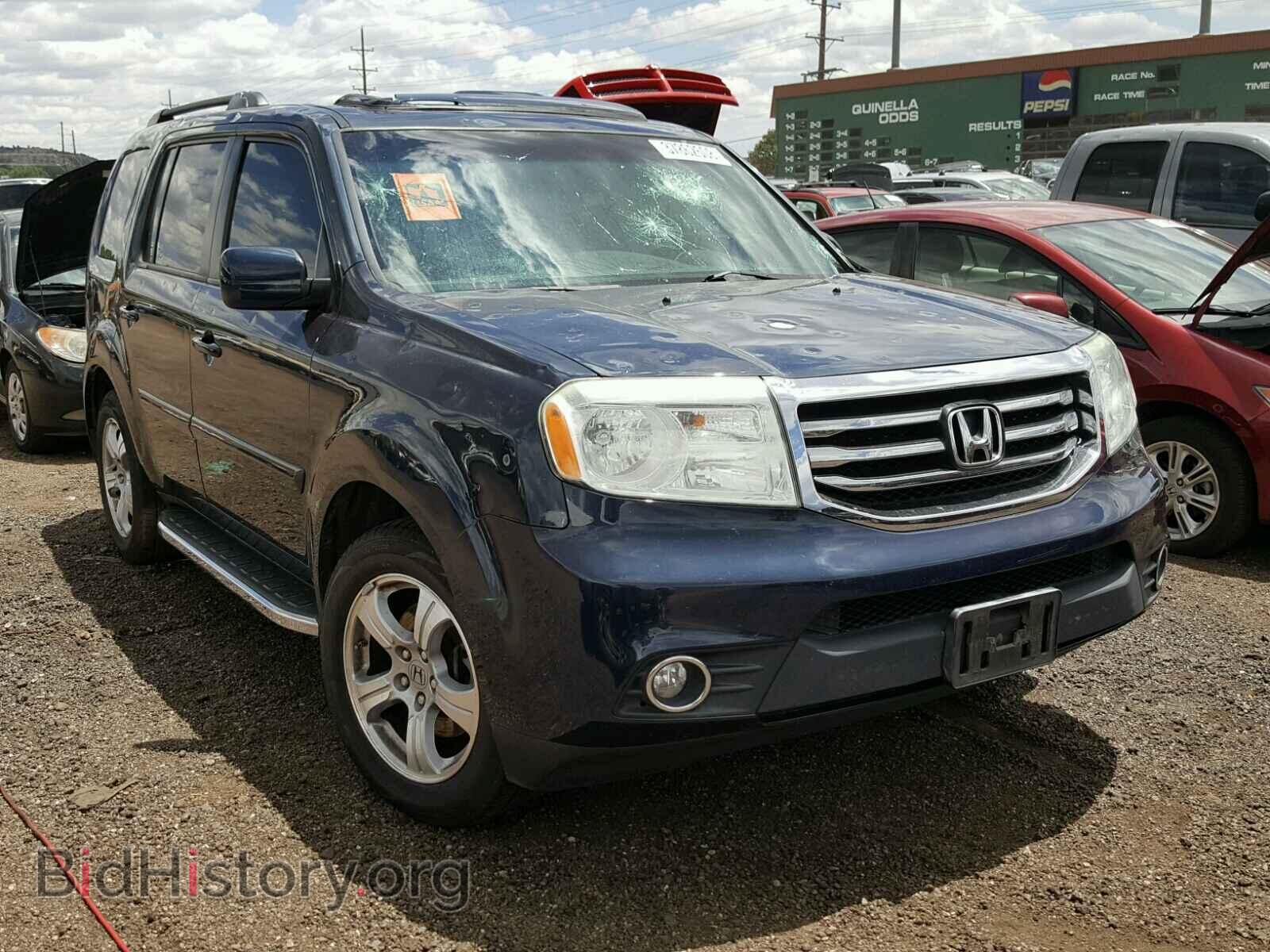 Фотография 5FNYF3H65CB004448 - HONDA PILOT 2012