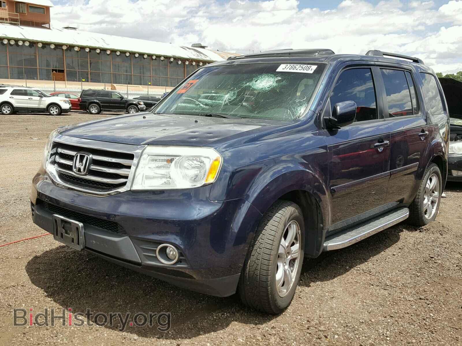 2012 HONDA PILOT - VIN: 5FNYF3H65CB004448 - Фото 2