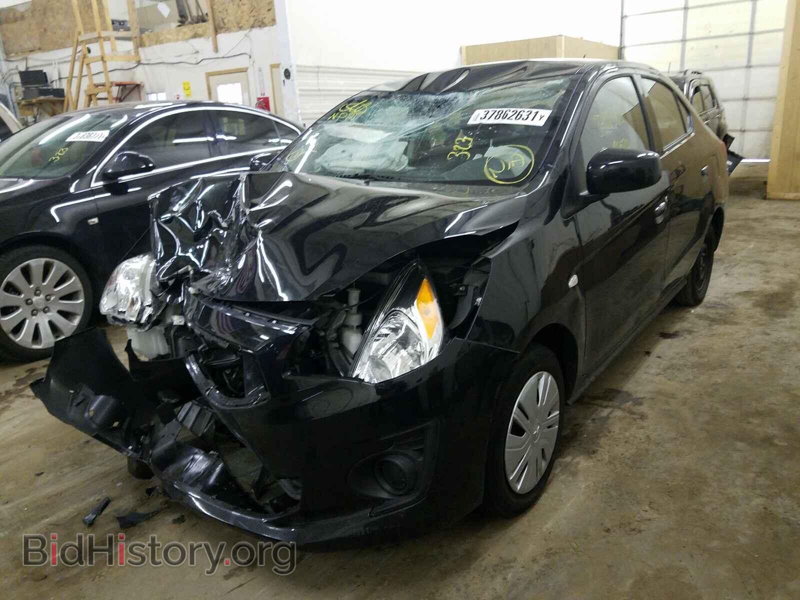 2019 MITSUBISHI MIRAGE - VIN: ML32F3FJ0KHF13123 - Фото 2