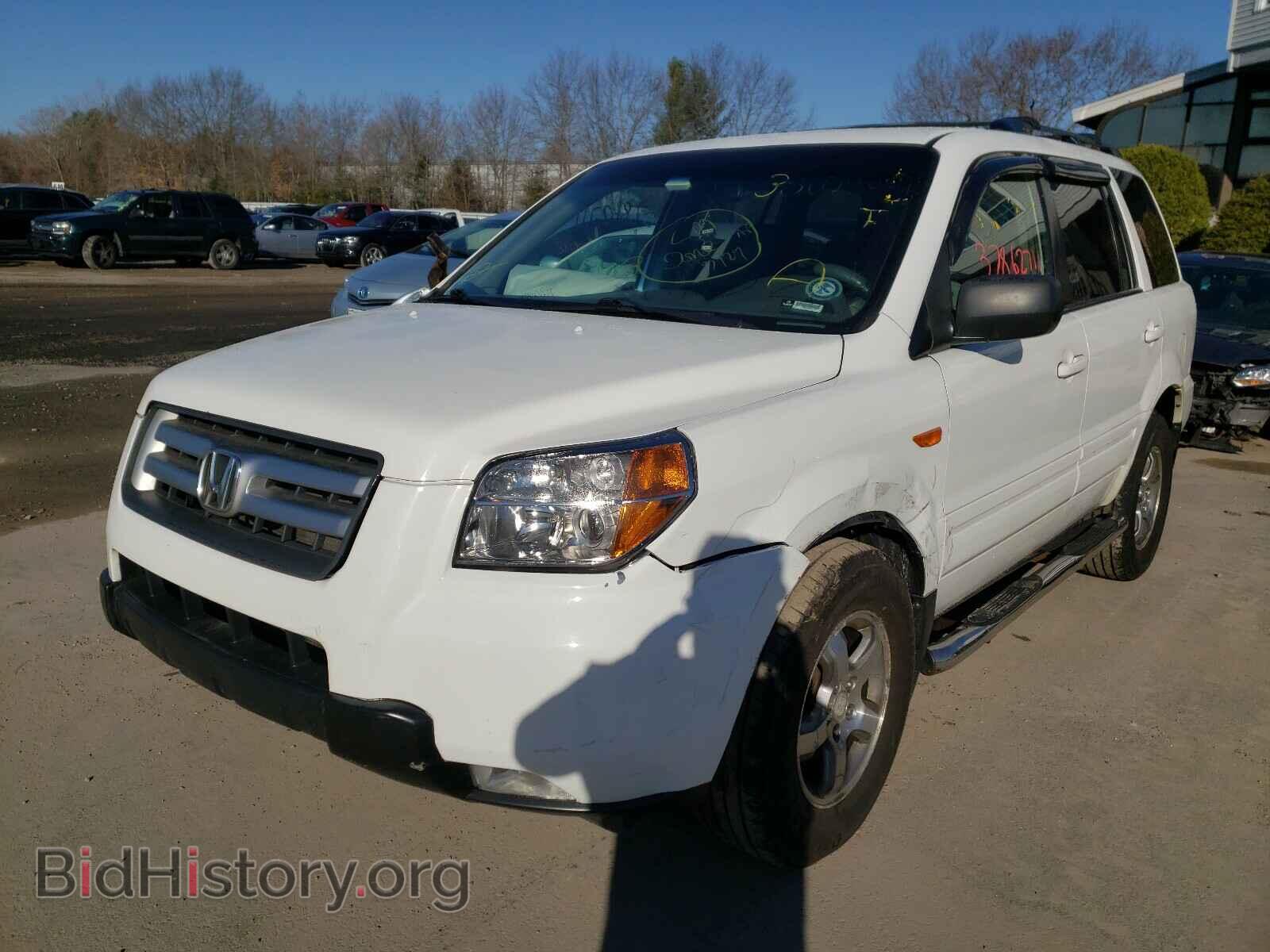 2006 HONDA PILOT - VIN: 2HKYF18406H513551 - Фото 2