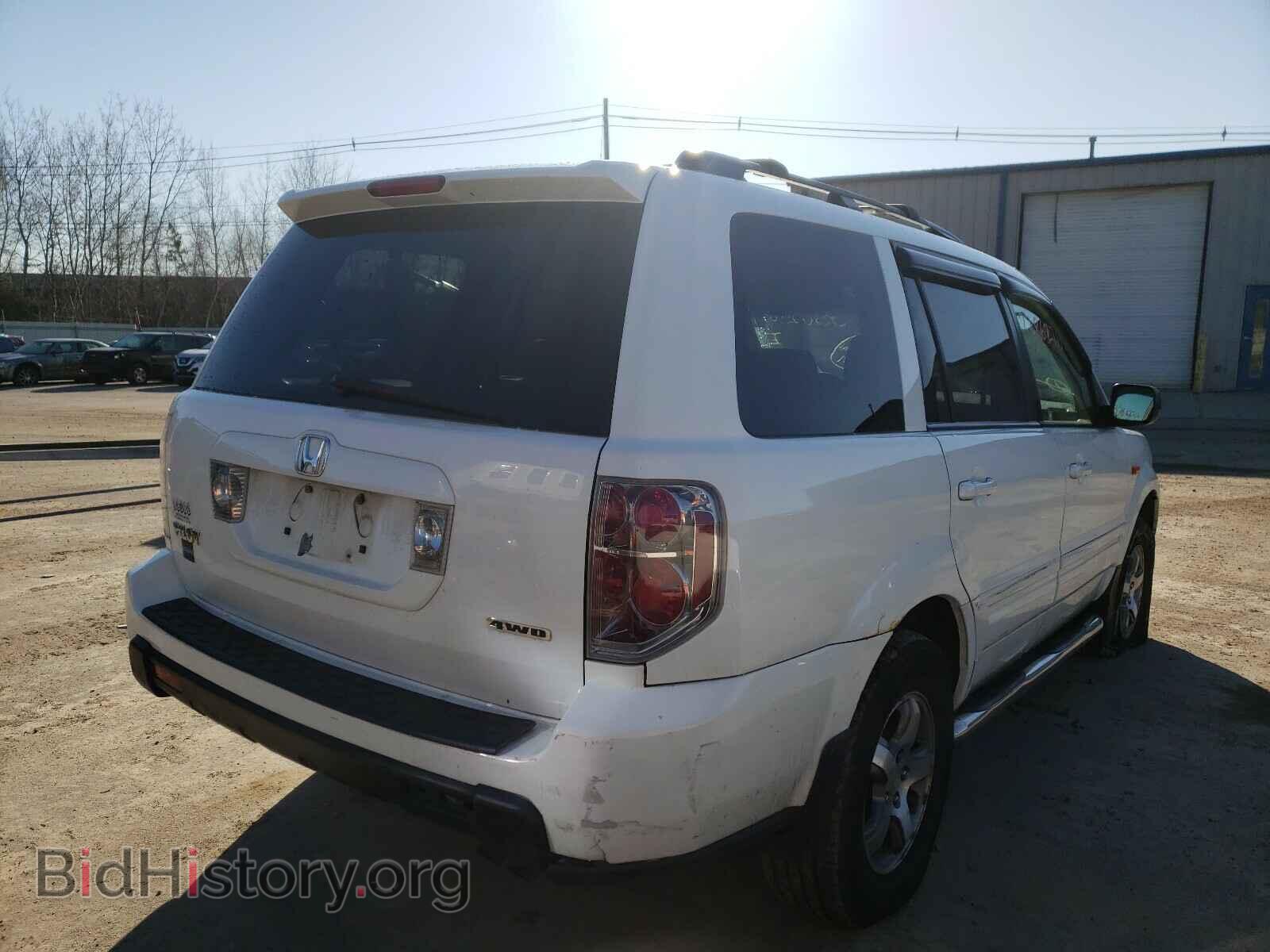 2006 HONDA PILOT - VIN: 2HKYF18406H513551 - Фото 4