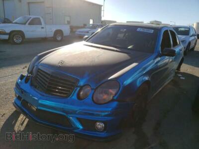2007 Mercedes-Benz E-CLASS E 63 AMG, blue — VIN WDBUF77X07B009256, Copart