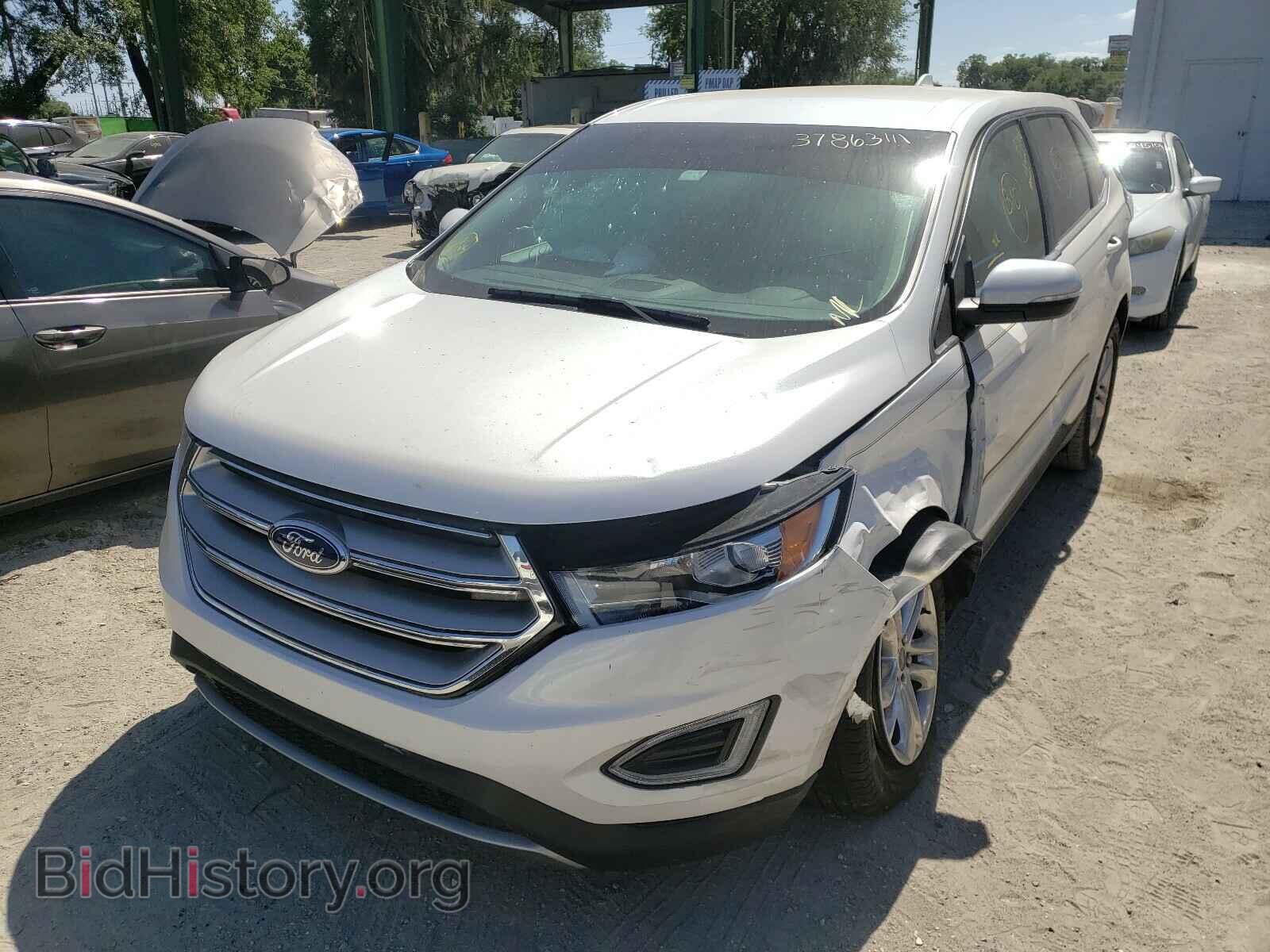 2015 FORD EDGE - VIN: 2FMTK3J92FBB41189 - Фото 2