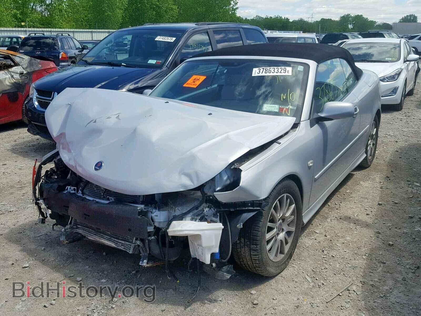 2008 SAAB 9 3 - VIN: YS3FB79Y686010622 - Фото 2