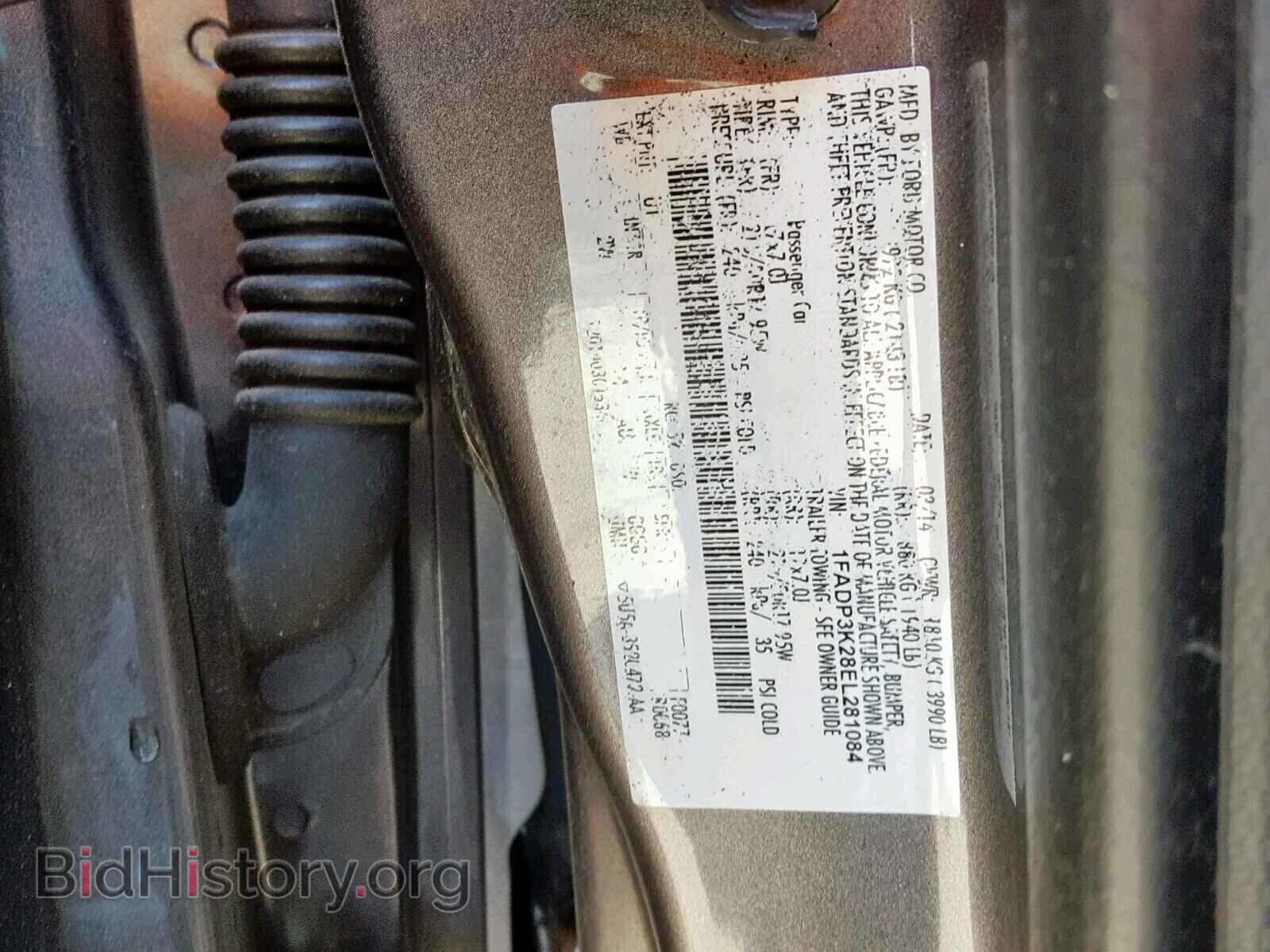 2014 FORD FOCUS SE - VIN: 1FADP3K28EL281084 - Фото 10