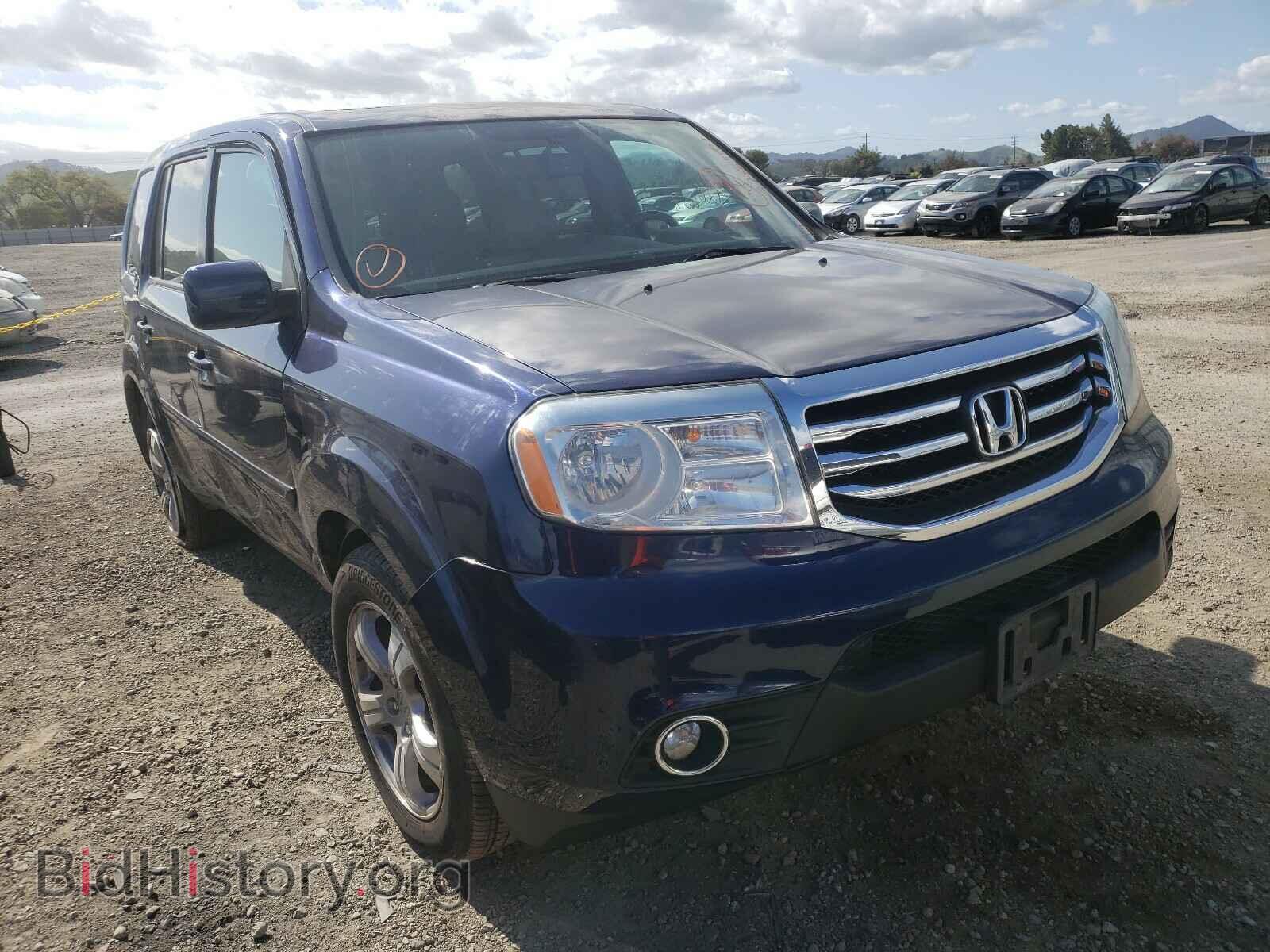 Фотография 5FNYF3H57DB029523 - HONDA PILOT 2013