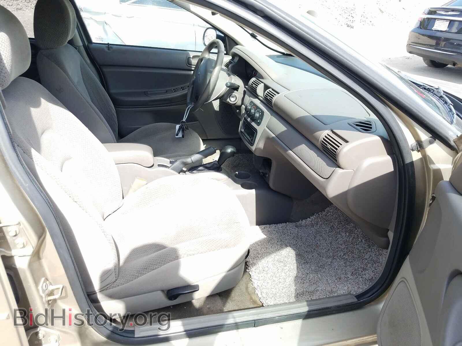 2004 CHRYSLER SEBRING - VIN: 1C3EL46X54N217646 - Фото 5