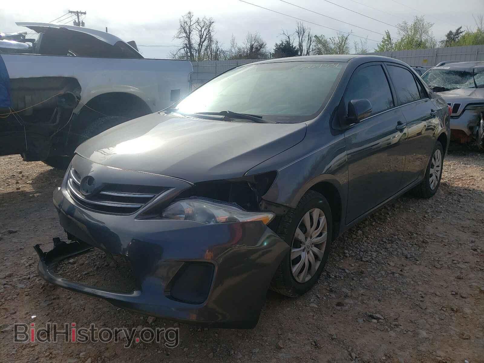 2013 TOYOTA COROLLA - VIN: 2T1BU4EE6DC967457 - Фото 2
