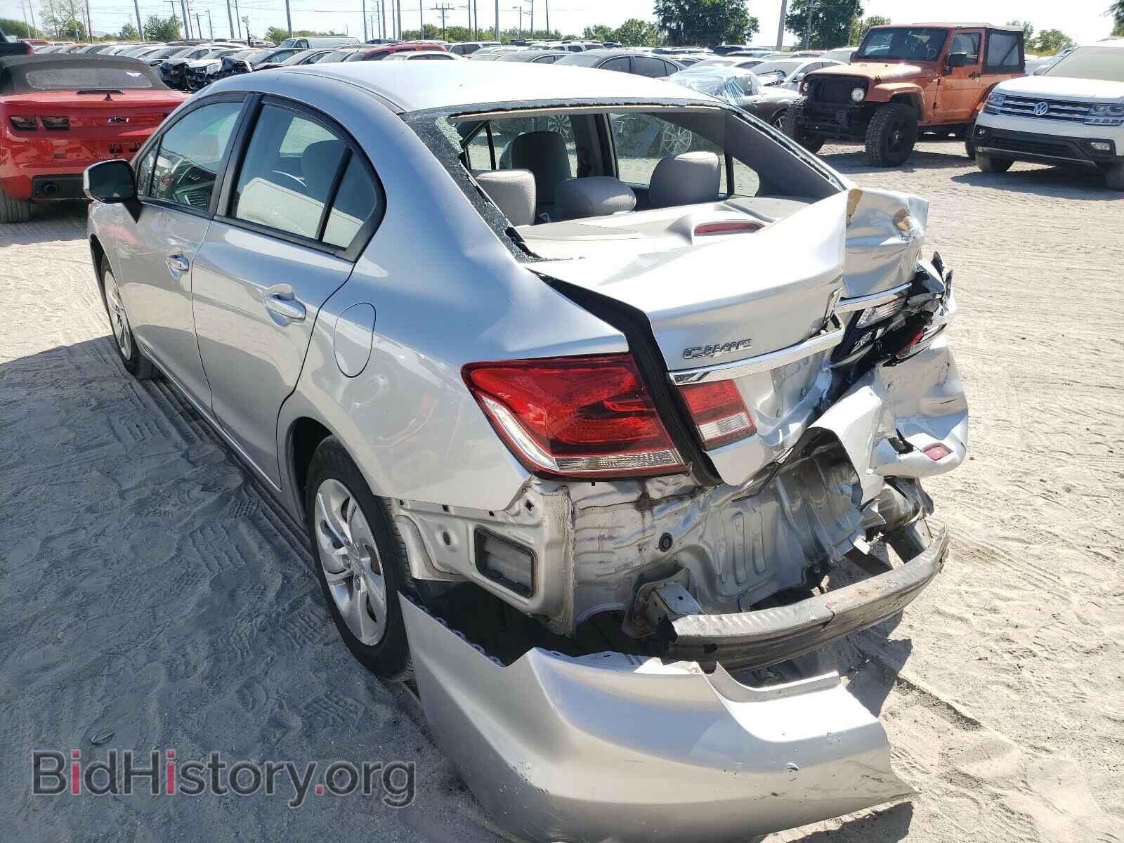 2013 HONDA CIVIC - VIN: 2HGFB2F58DH602702 - Фото 3