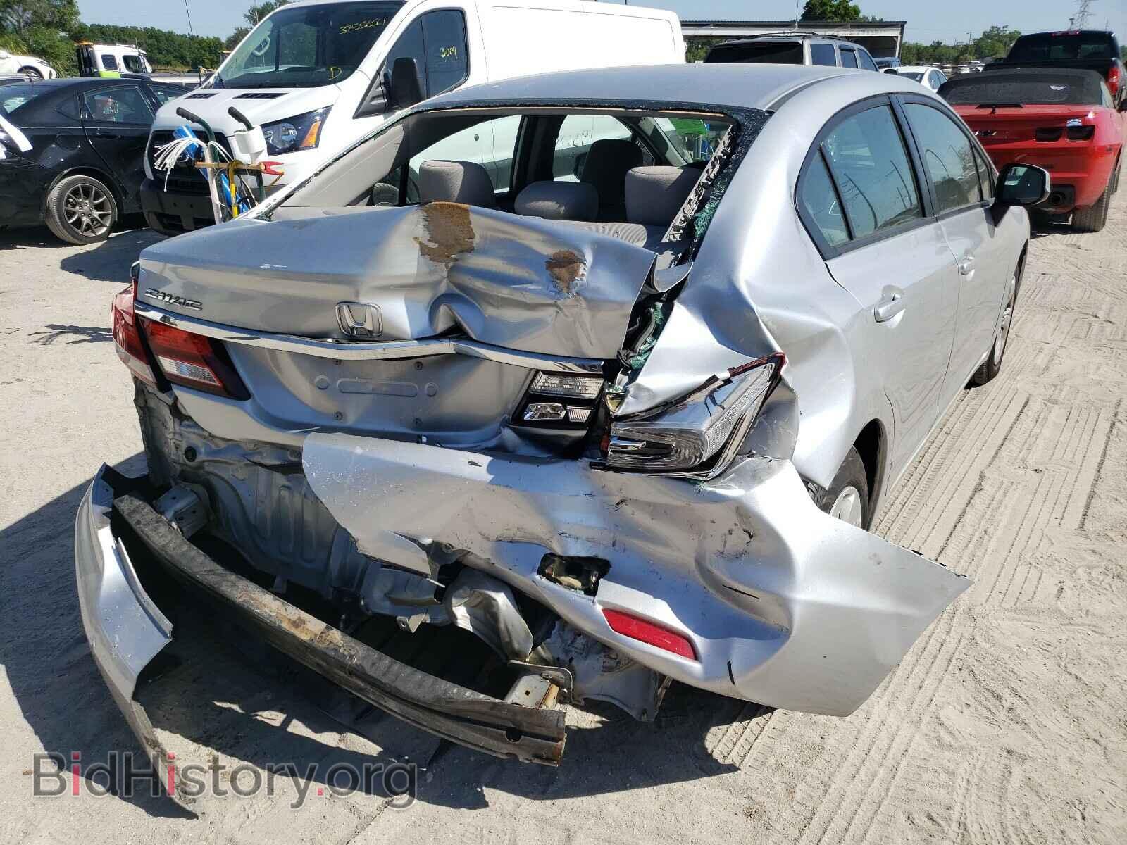 2013 HONDA CIVIC - VIN: 2HGFB2F58DH602702 - Фото 4