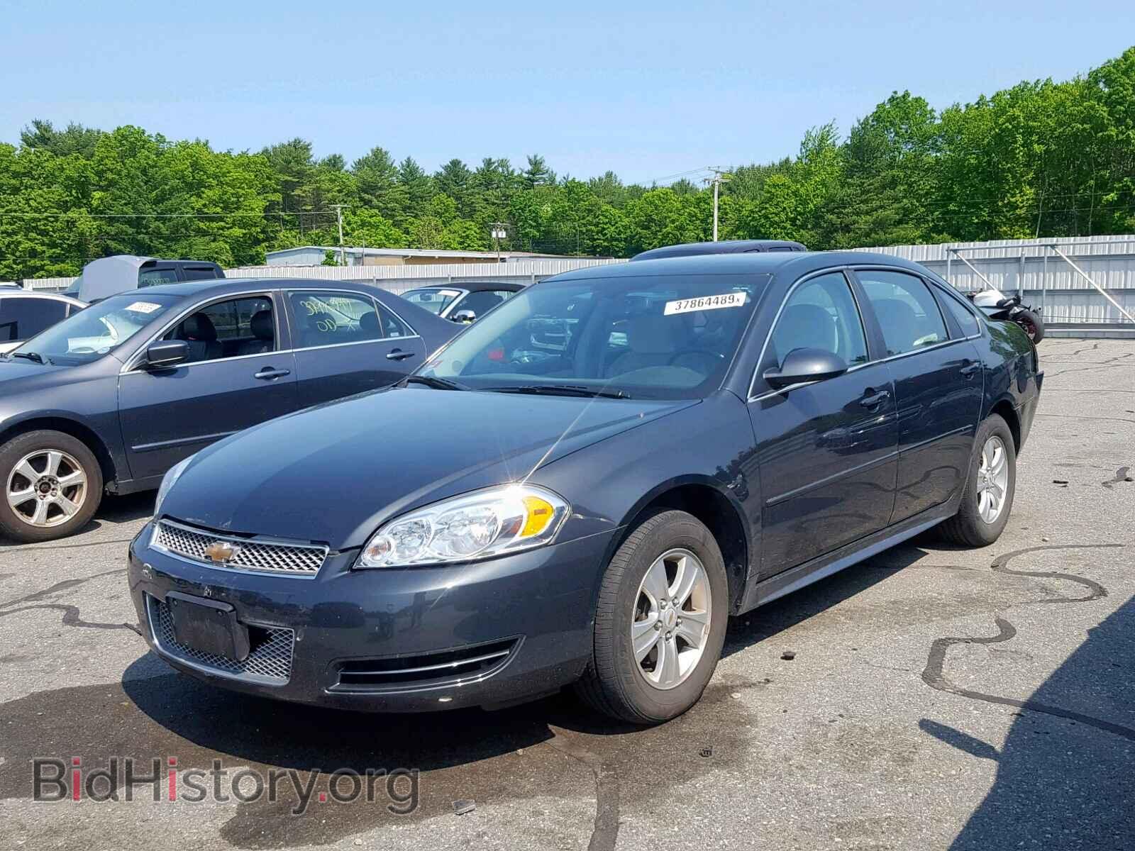 2014 CHEVROLET IMPALA - VIN: 2G1WA5E34E1171197 - Фото 2